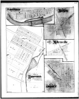 Ballville, Burgson, Millersville, Hellville, Lindsey, Sandusky County 1874